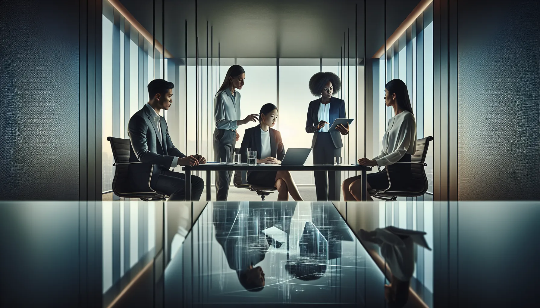 diverse team discussing Vtxnfkkbjy in a modern conference room.